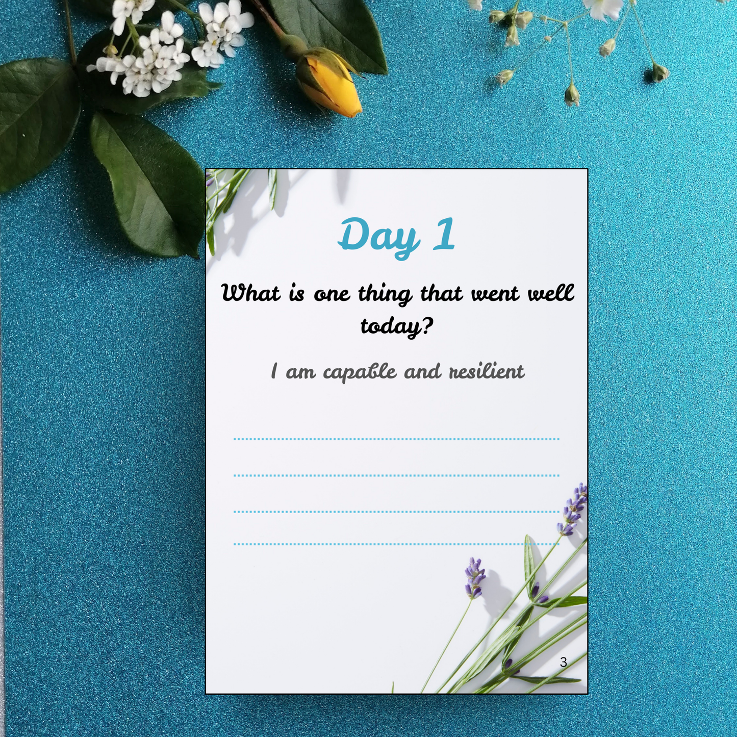 My Safe Place – Daily Mindful Journal(Printable PDF)