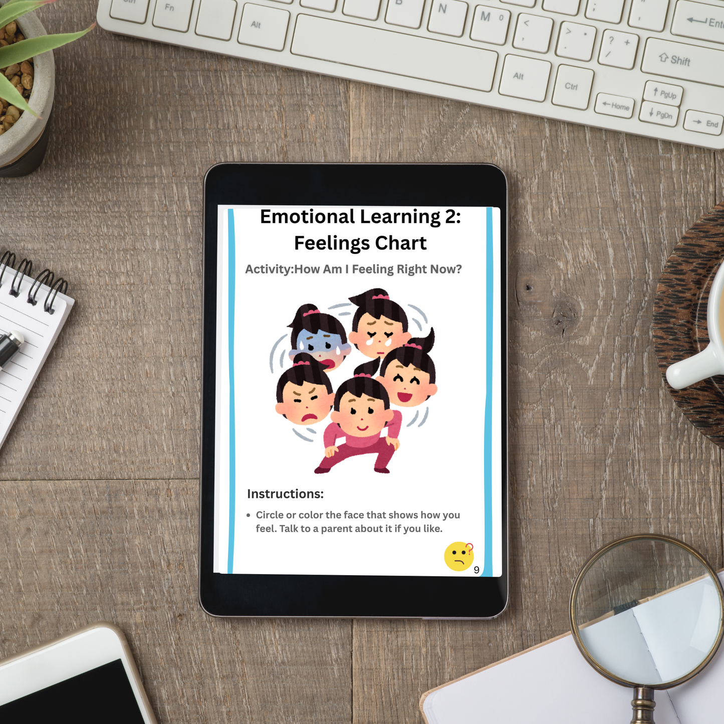 Calm & Busy Kids Activity Pack(Printable PDF)