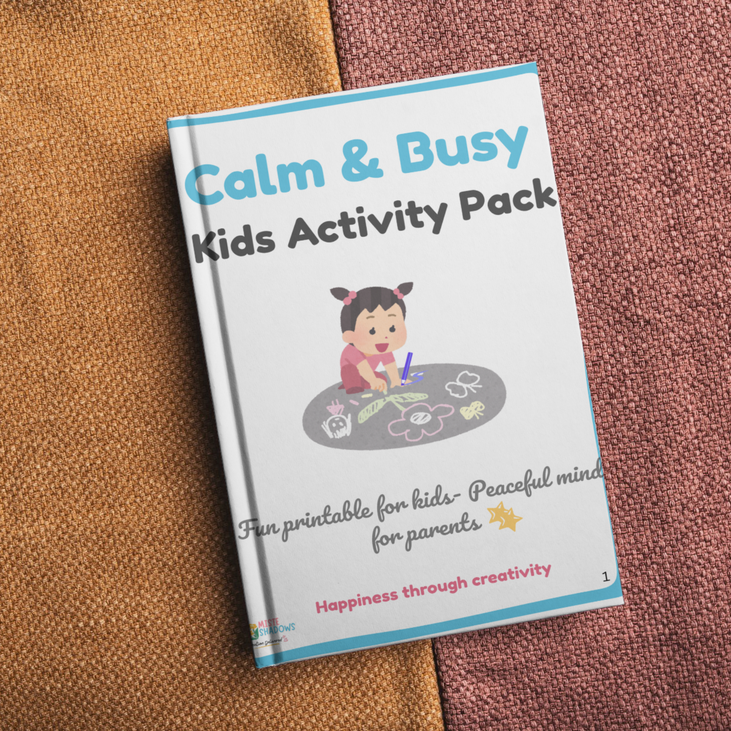 Calm & Busy Kids Activity Pack(Printable PDF)