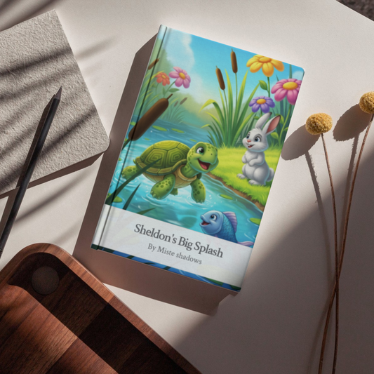 Sheldon's Big Splash- Animated & Printable Kids Storybook
