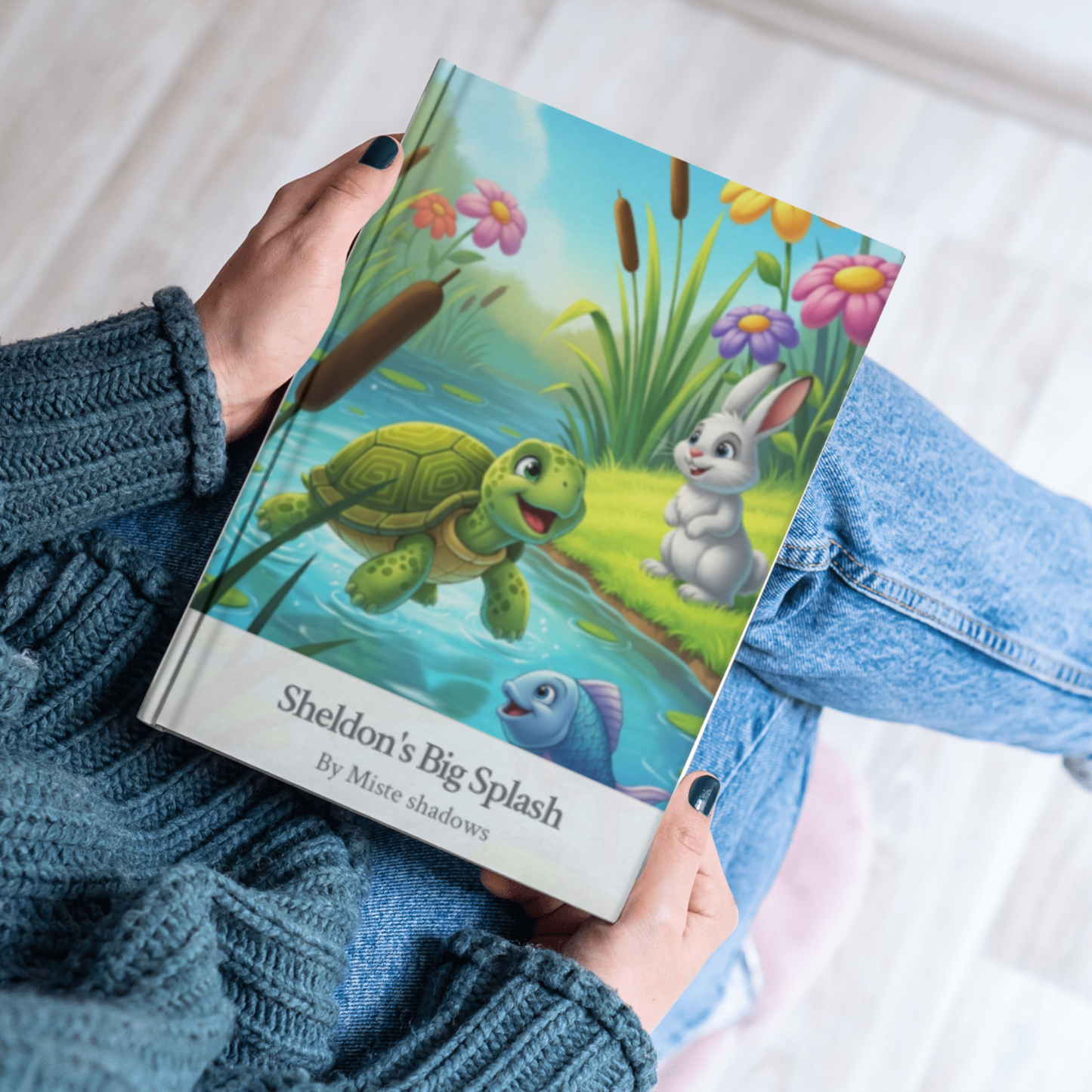 Sheldon's Big Splash- Animated & Printable Kids Storybook