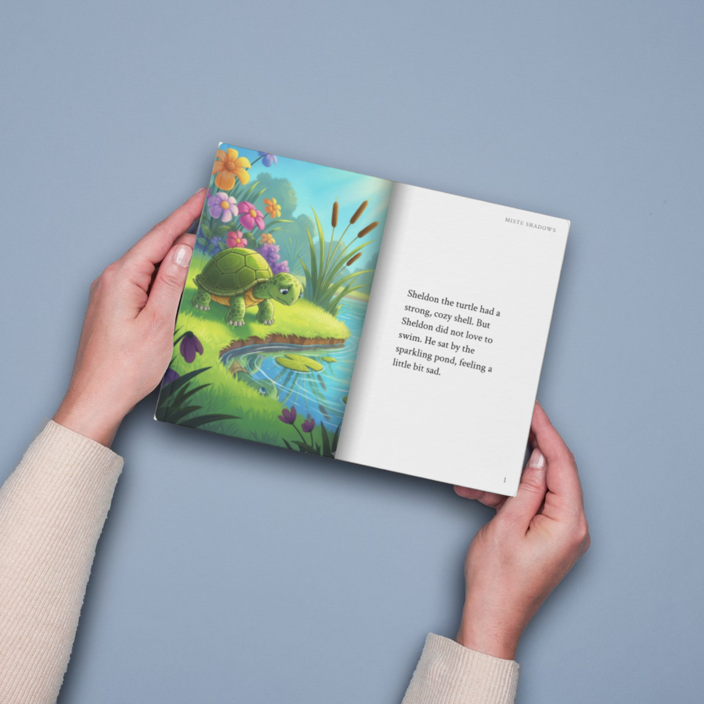 Sheldon's Big Splash- Animated & Printable Kids Storybook