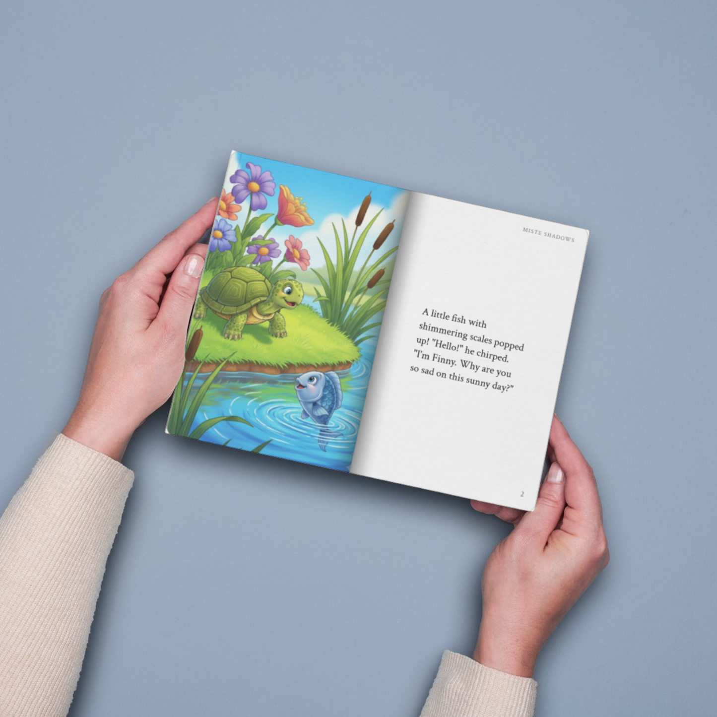 Sheldon's Big Splash- Animated & Printable Kids Storybook