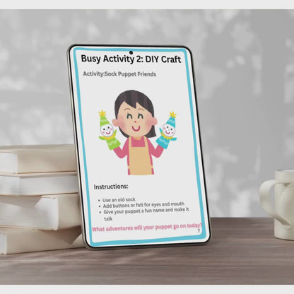 Calm & Busy Kids Activity Pack(Printable PDF)